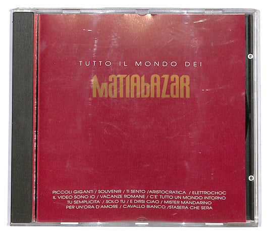 EBOND Matia Bazar - Tutto Il Mondo Dei Matia Bazar CD CD137726