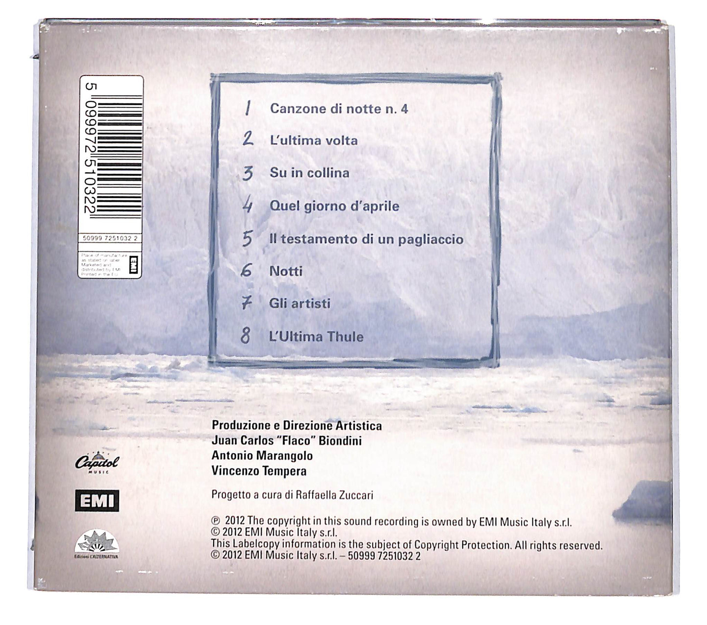 EBOND Francesco Guccini - L'Ultima Thule DIGIPACK CD CD137727