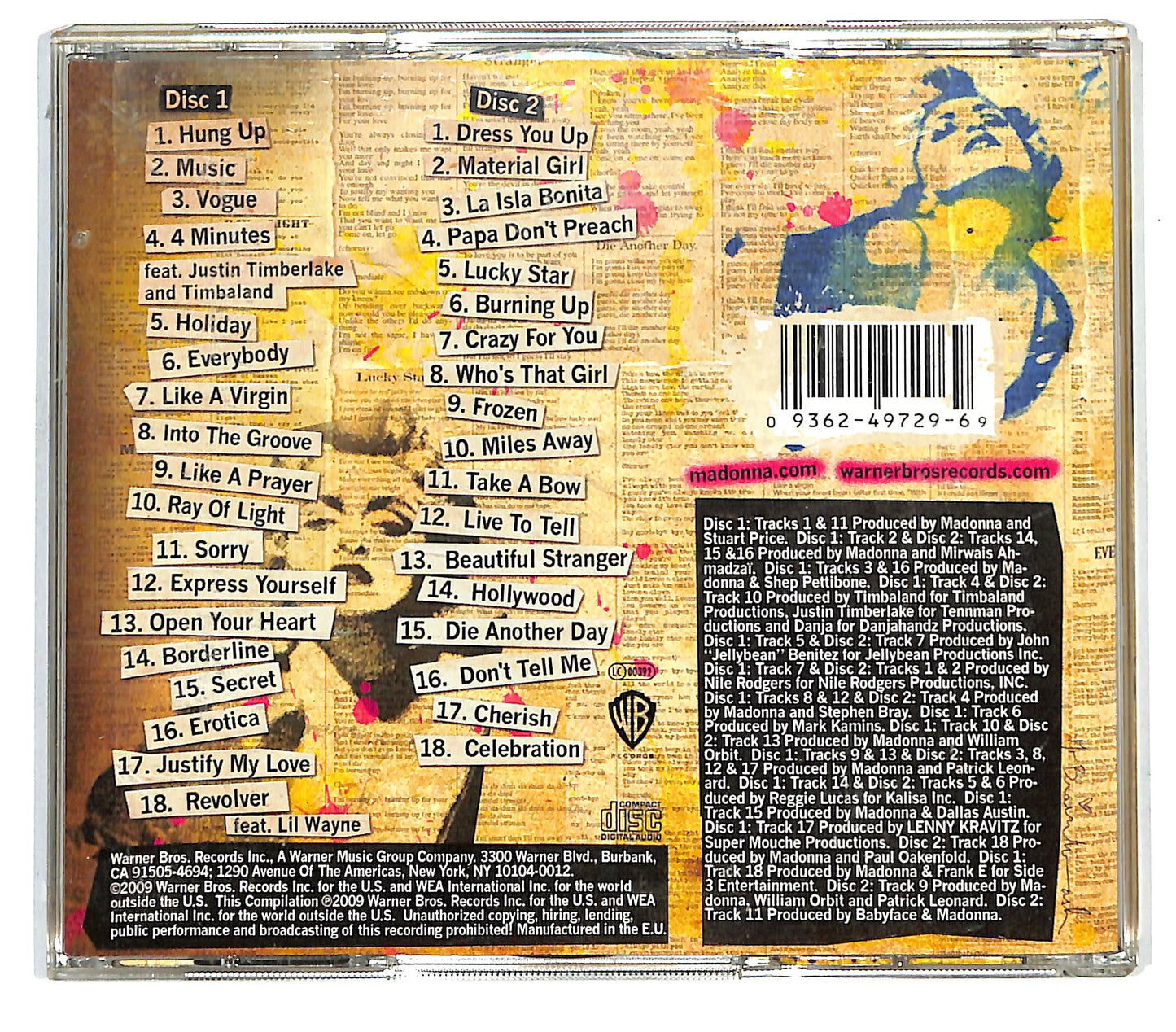 EBOND Madonna - Celebration CD CD137863