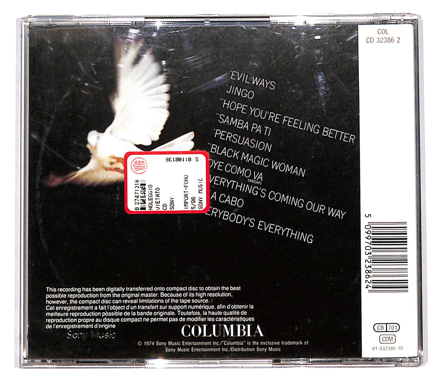 EBOND Santana - Santana's Greatest Hits CD CD137911