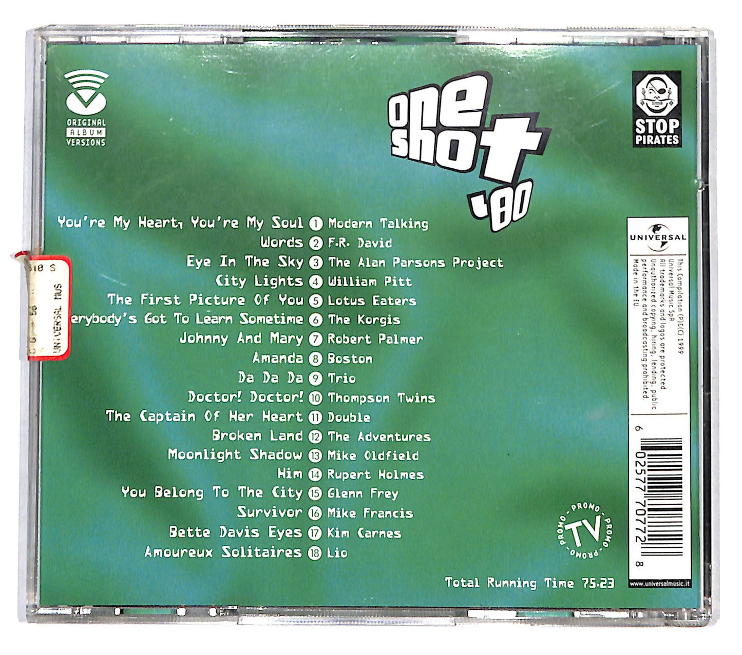 EBOND Various - One Shot '80 Volume 3 [Love] CD CD137932