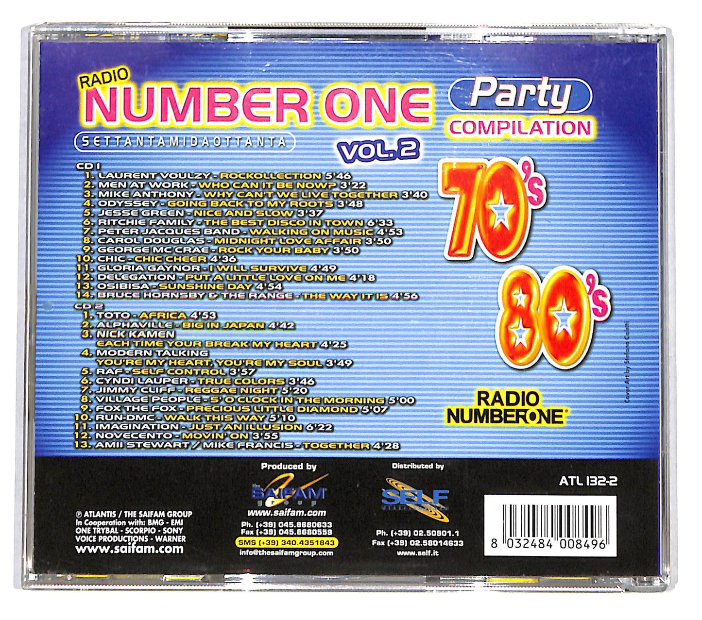 EBOND Various - Radio Number One Party Compilation 70's 80's Vol. 2 CD CD137934