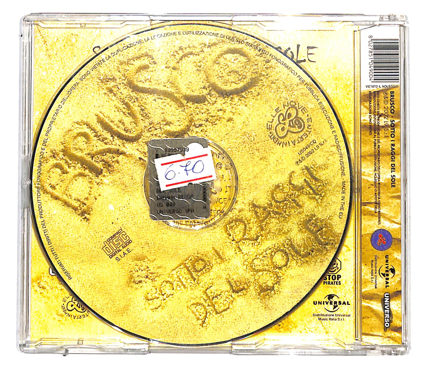 EBOND Brusco - Sotto I Raggi Del Sole CD CD137939