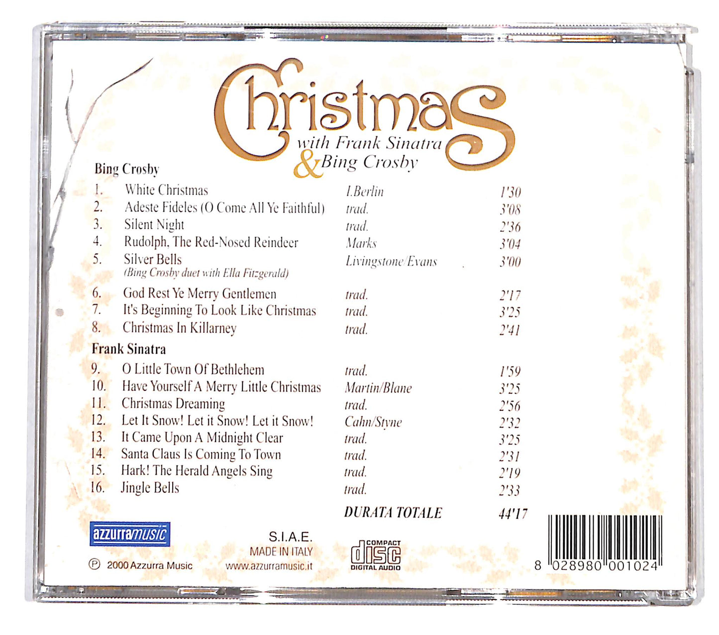 EBOND Frank Sinatra , Bing Crosby - Christmas CD CD137947