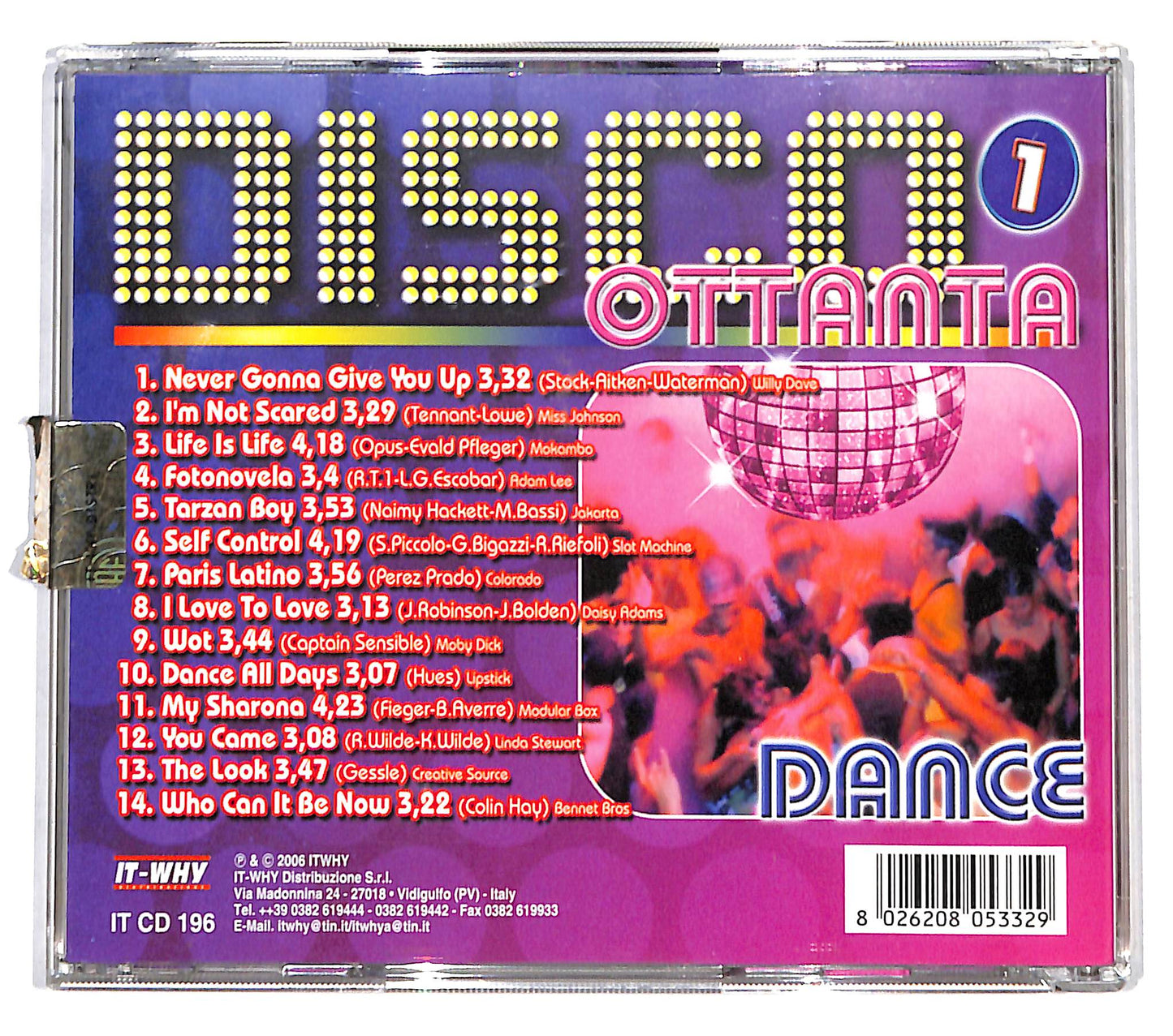 EBOND Various - Disco Dance Ottanta 1 CD CD137948