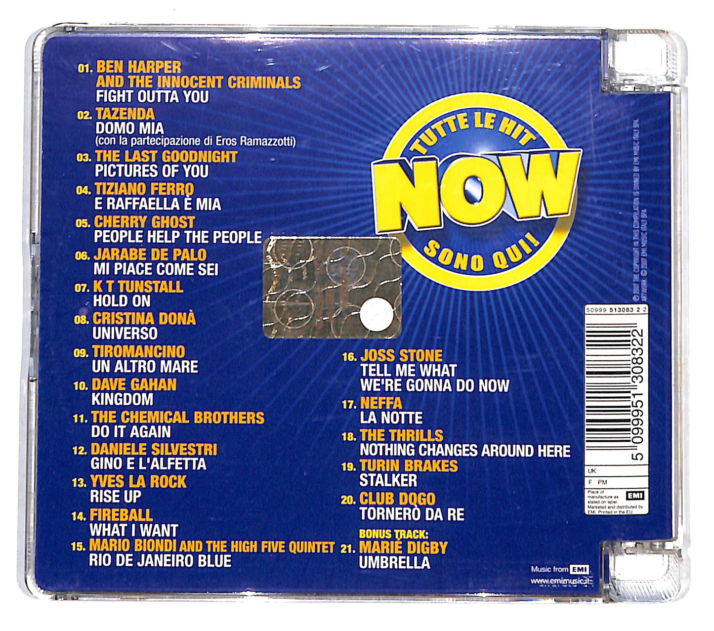 EBOND Various - Now Winter 2007 SJB CD CD137952