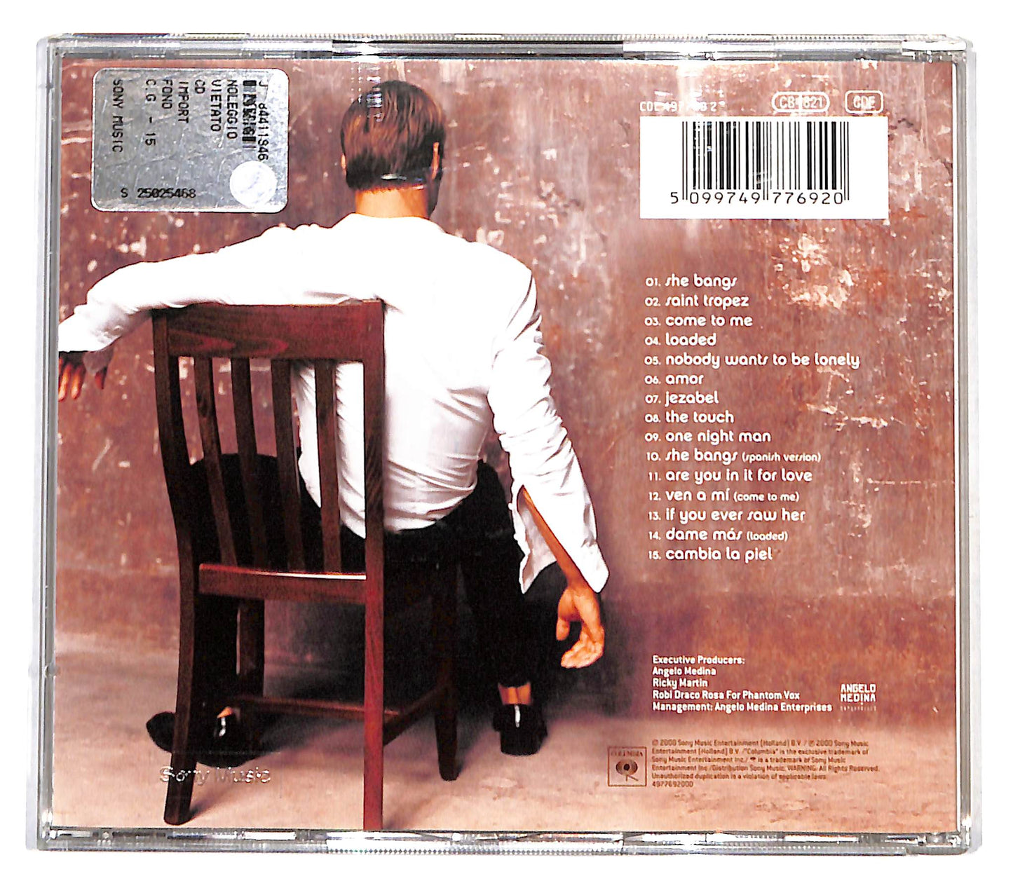 EBOND Ricky Martin - Sound Loaded CD CD137960