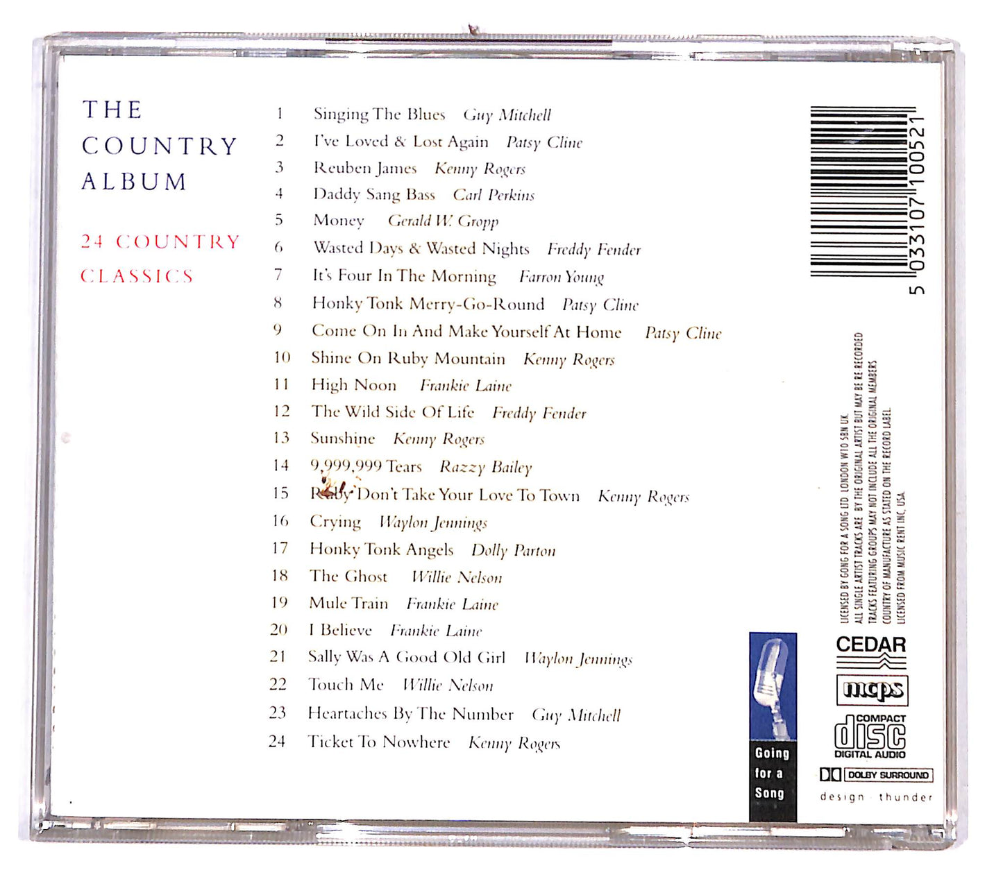 EBOND Various - The Country Album CD CD138024