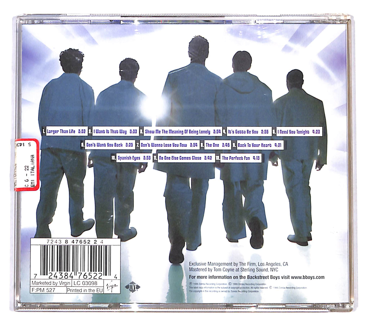 EBOND Backstreet Boys - Millennium CD CD138027