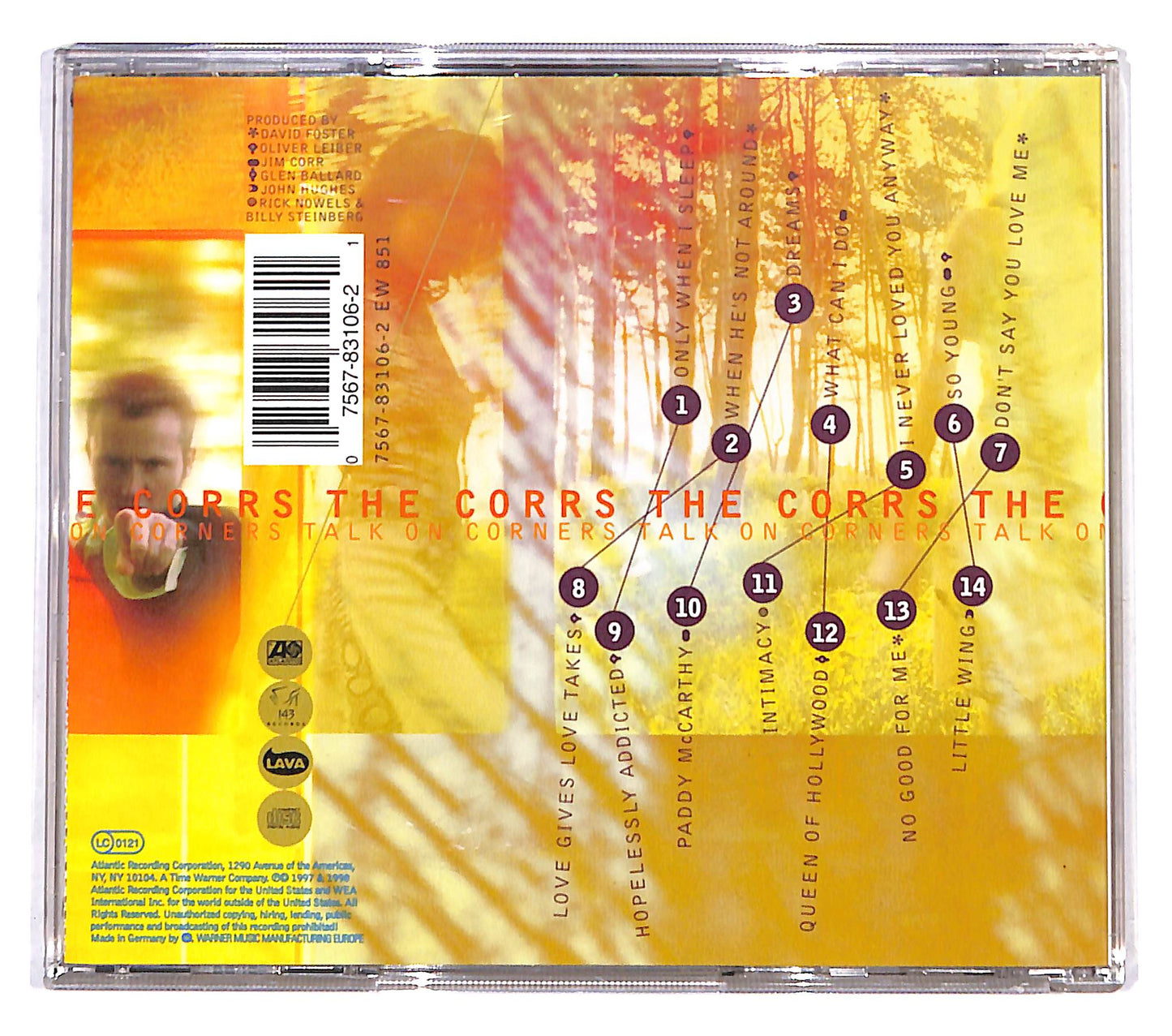 EBOND The Corrs - Talk On Corners CD CD138053