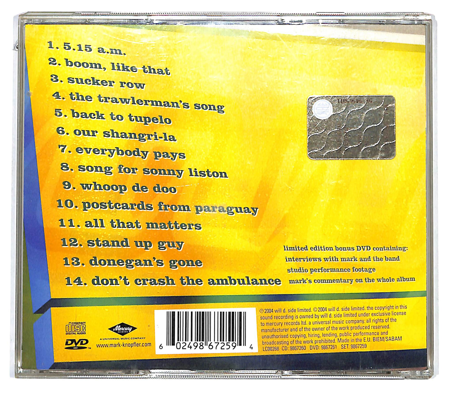 EBOND Mark Knopfler - Shangri-La CD CD138103