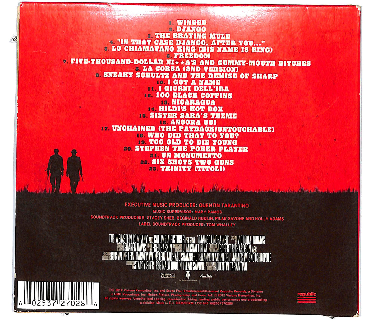 EBOND Various - Django Unchained (Original Soundtrack) CD CD138104