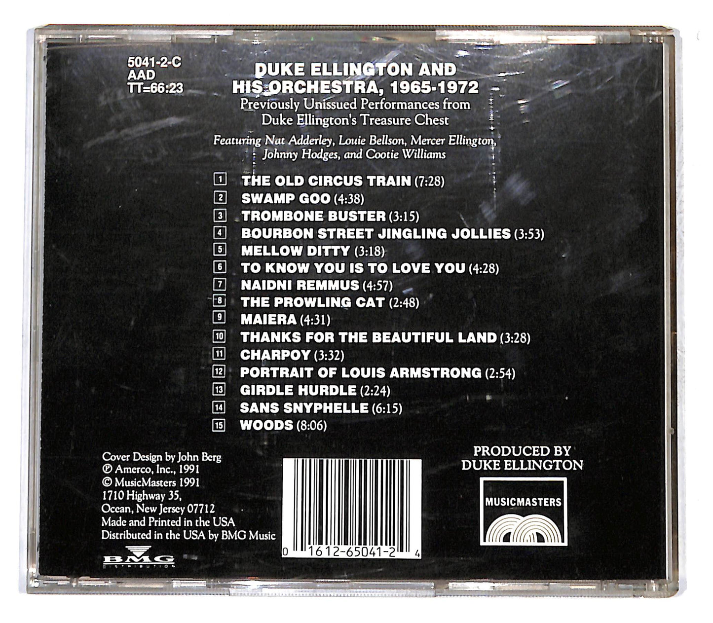 EBOND Ellington - Never-Before-Released Recordings (1965-1972) CD CD138116