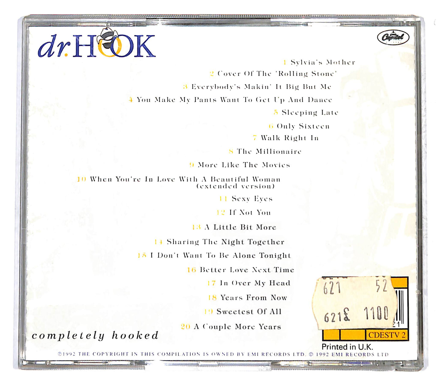 EBOND Dr. Hook - Completely Hooked (The Best Of Dr. Hook) CD CD138118