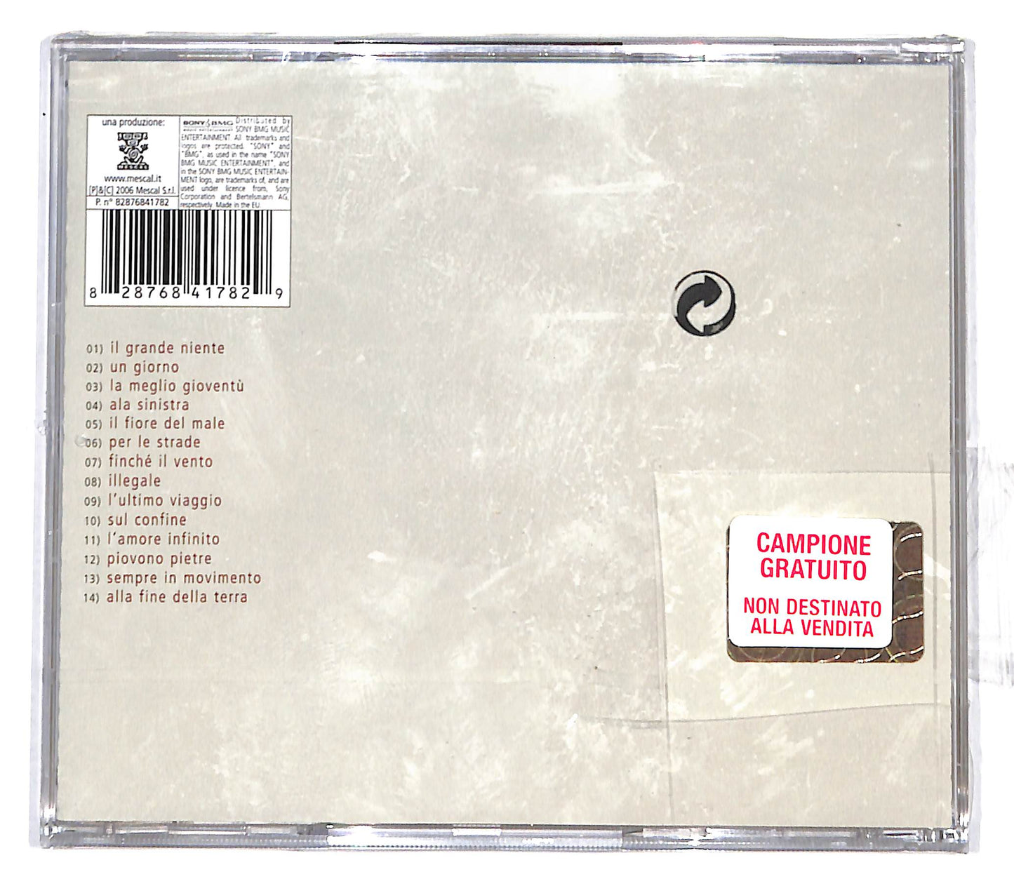EBOND Casa Del Vento - Il Grande Niente CD CD138148