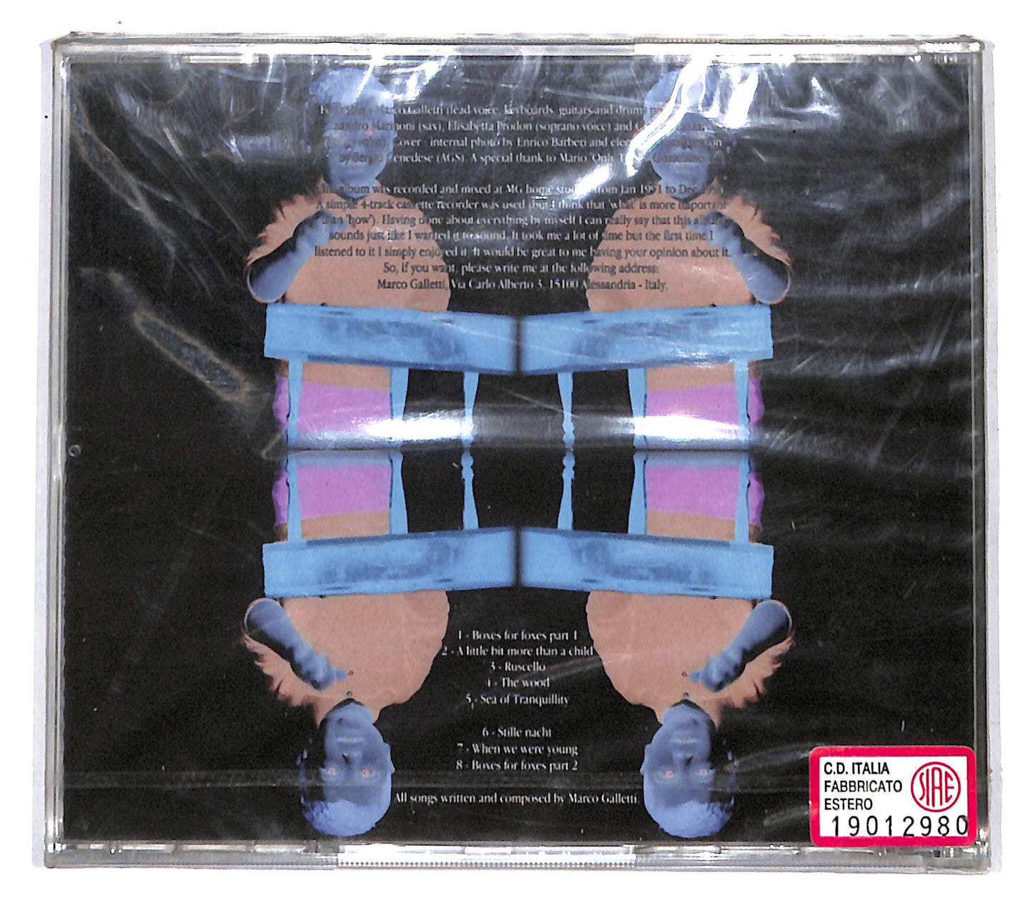 EBOND Marco Galletti - Boxes For Foxes CD CD138160