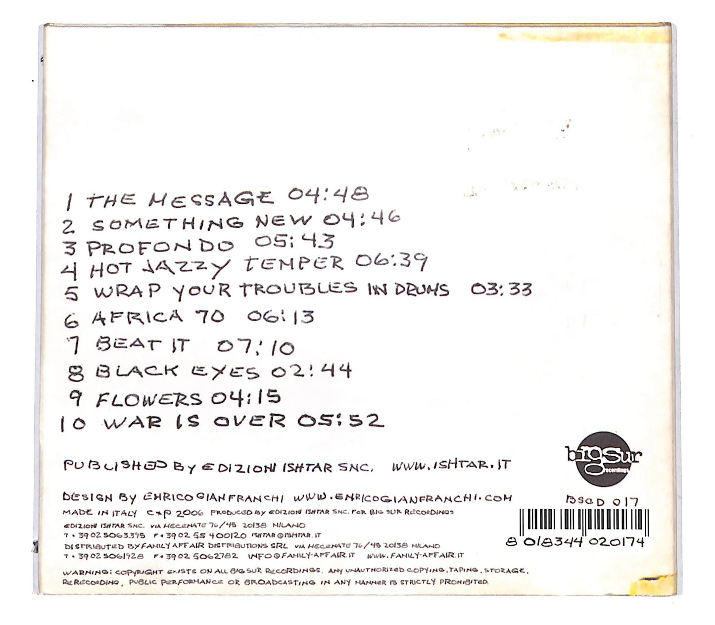 EBOND Double Beat - Something New DIGIPACK CD CD138163