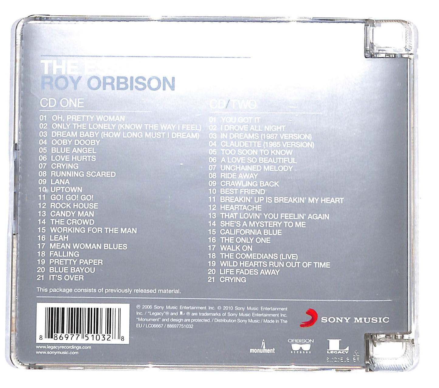 EBOND Roy Orbison - The Essential Roy Orbison SJB CD CD138328