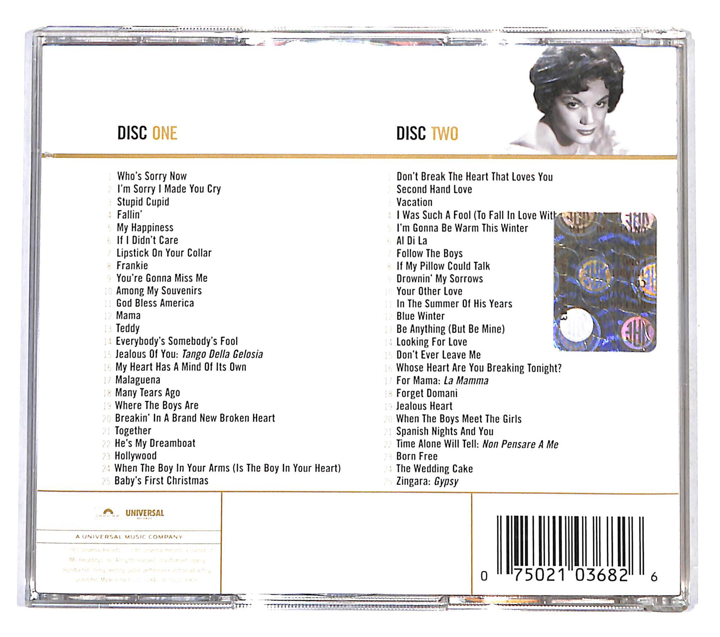 EBOND Connie Francis - Gold CD CD138331