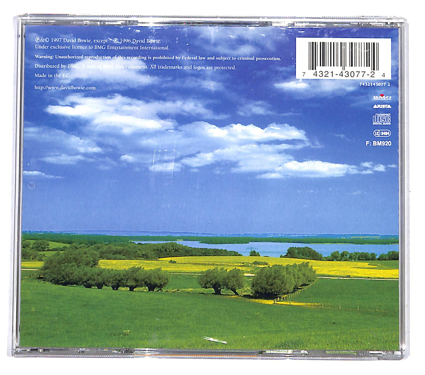 EBOND David Bowie - Earthling CD CD138333