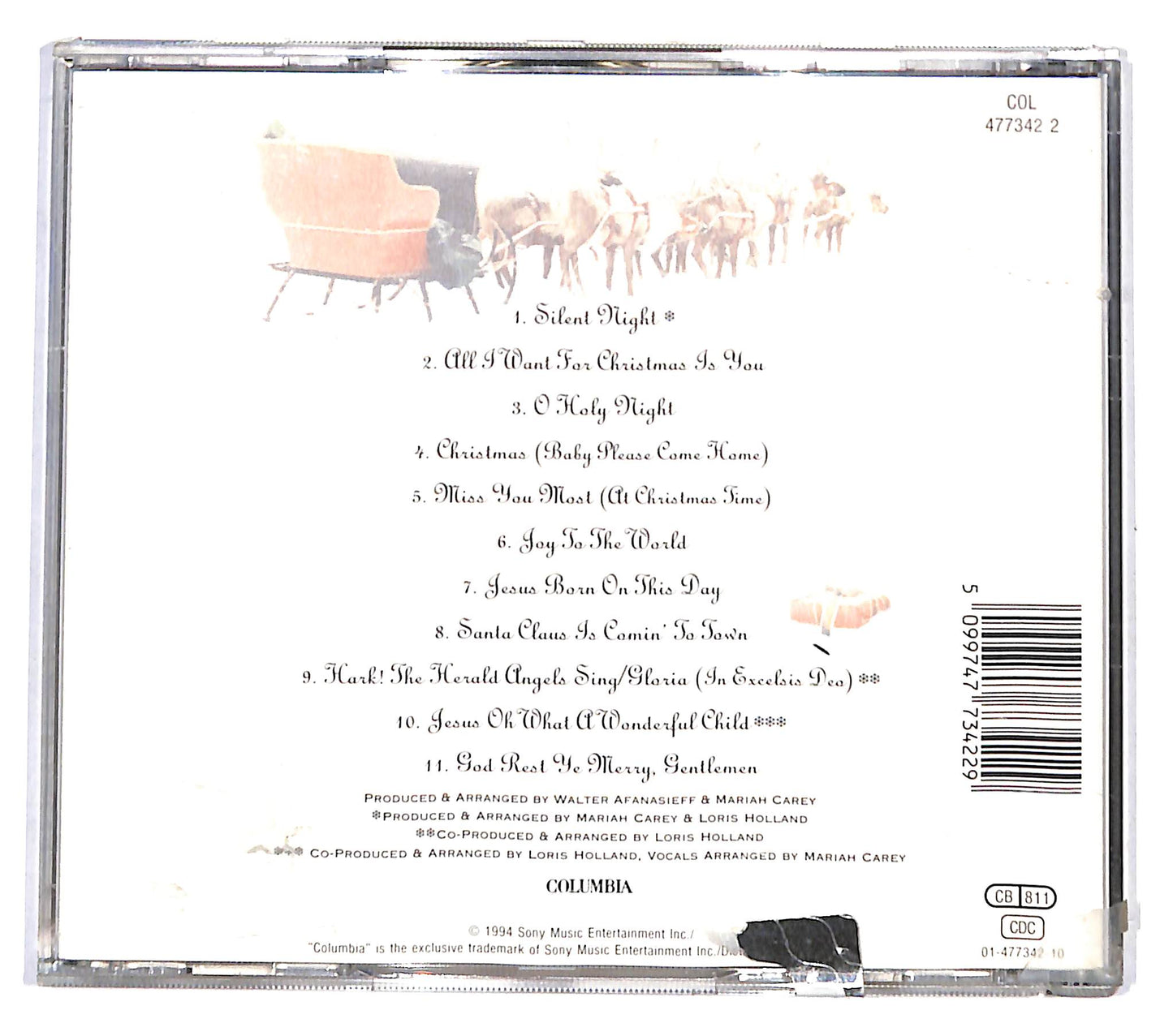 EBOND Mariah Carey - Merry Christmas CD CD138336