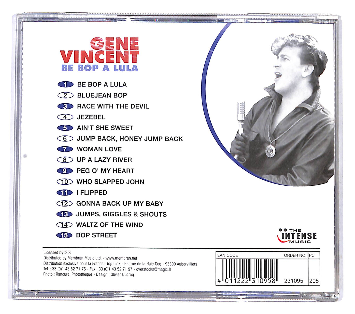 EBOND Gene Vincent - Be Bop A Lula CD CD138354