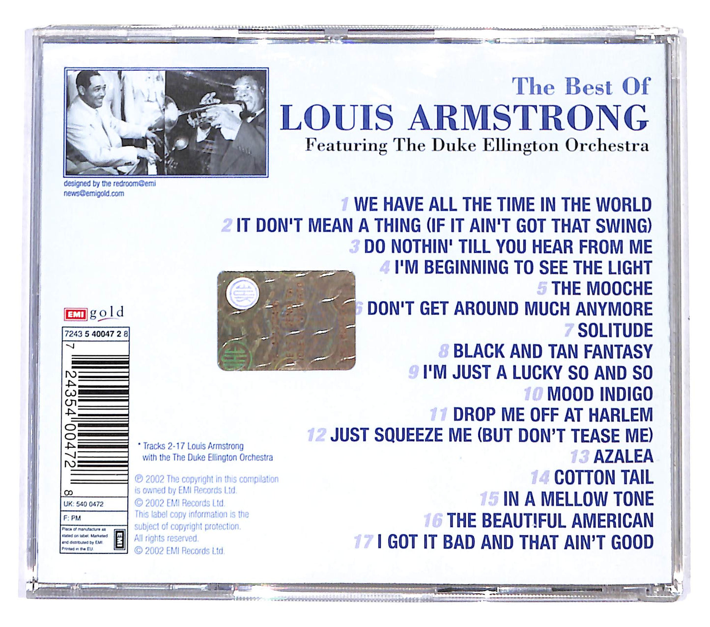 EBOND Louis Armstrong - The Best Of Louis Armstrong CD CD138360