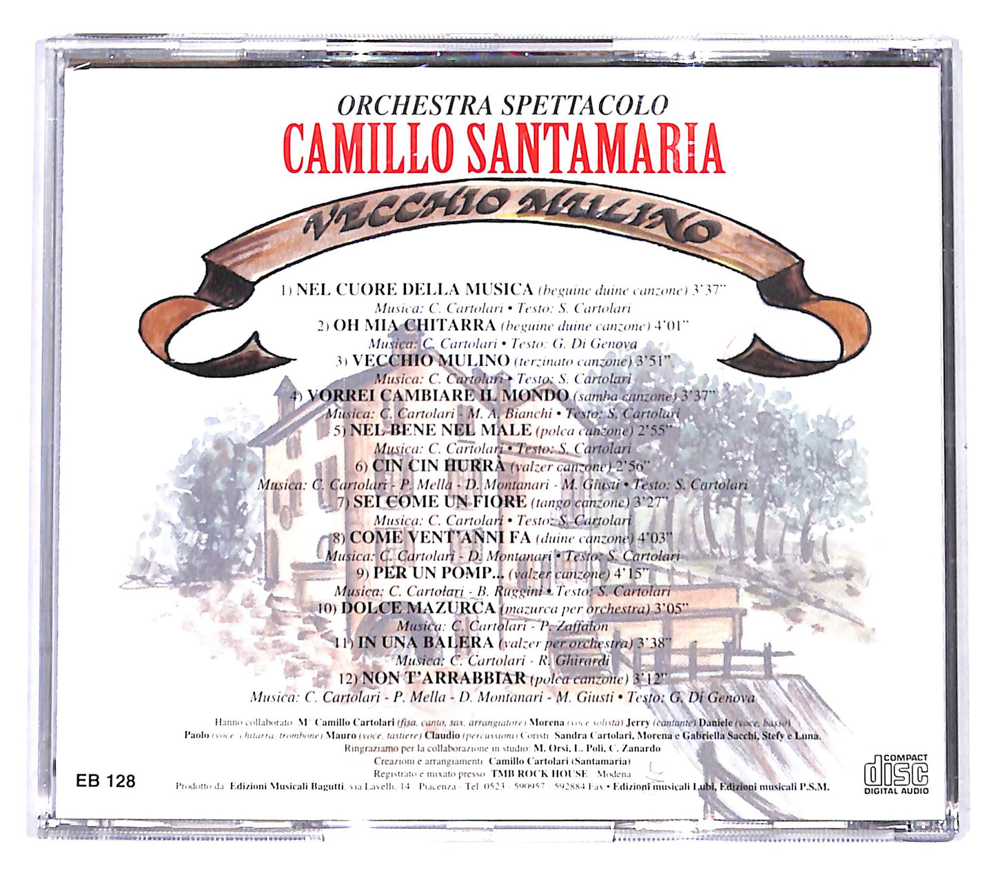 EBOND Orchestra Spettacolo Camillo Santamaria - vecchio mulino CD CD138422