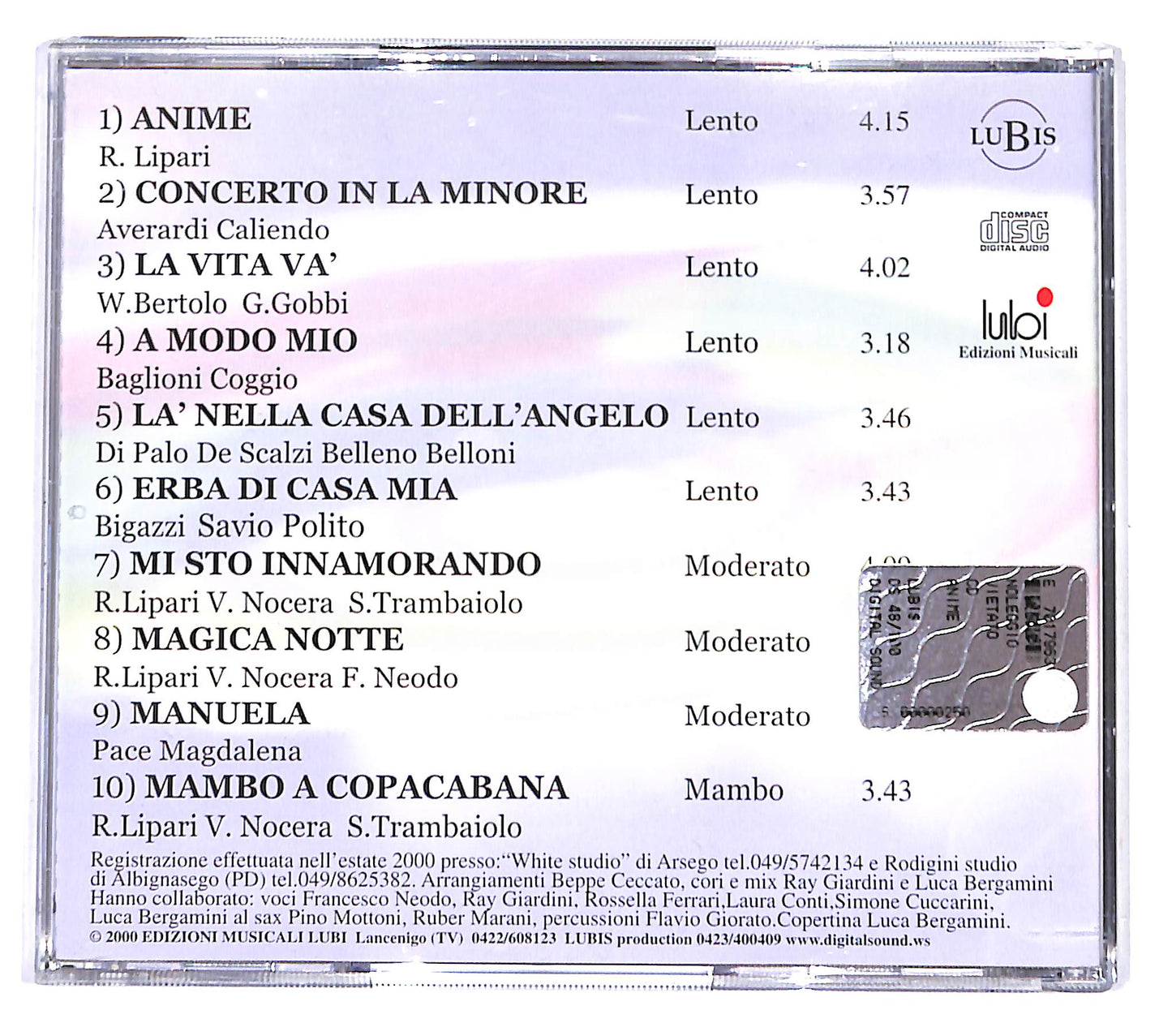EBOND Rodigini - Anime CD CD138426