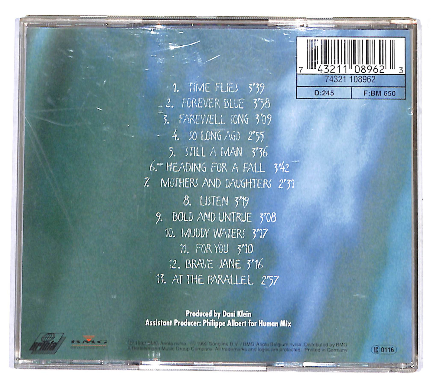 EBOND Vaya Con Dios - Time Flies CD CD138461
