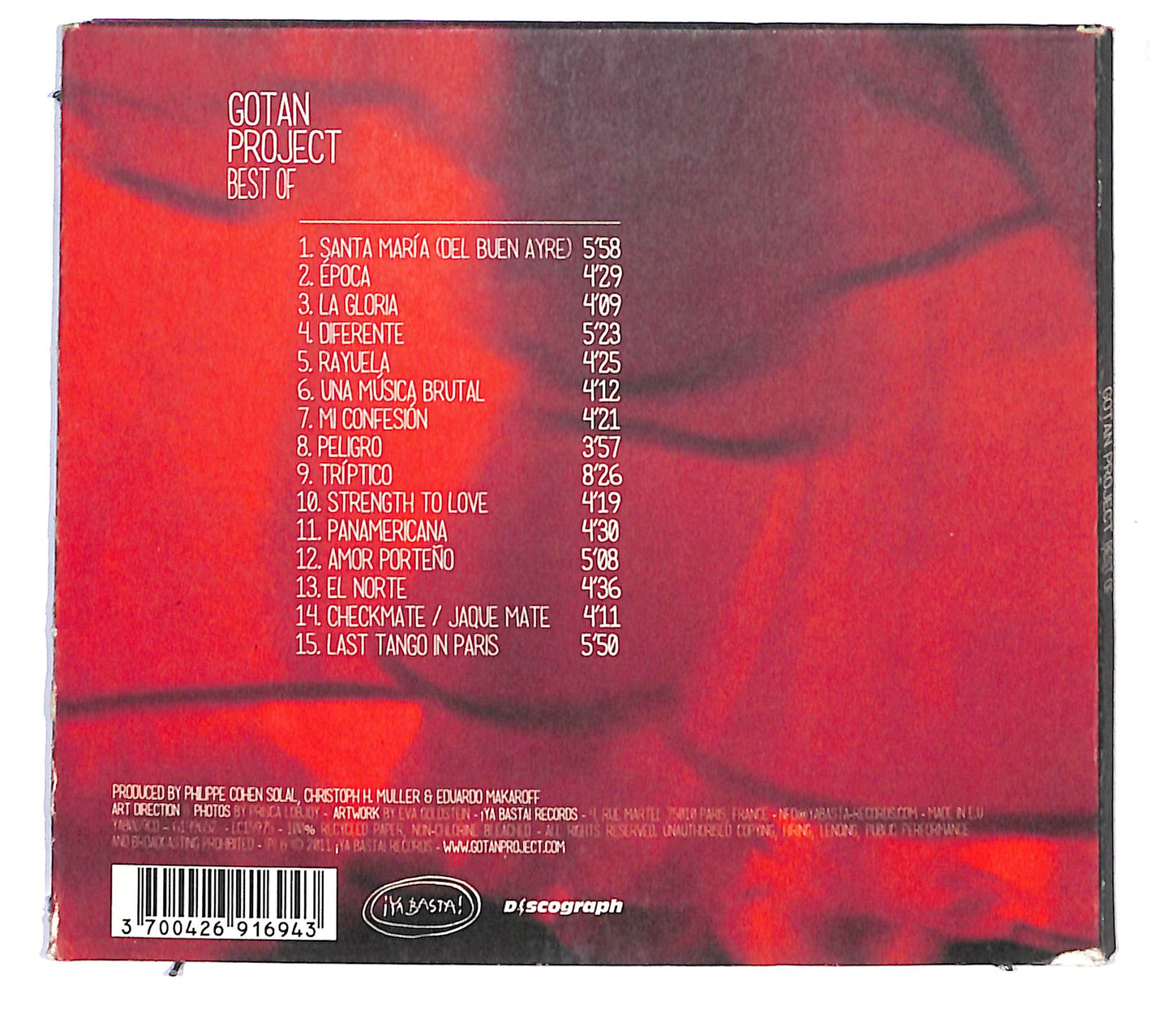 EBOND Gotan Project - Best Of DIGIPACK CD CD138521