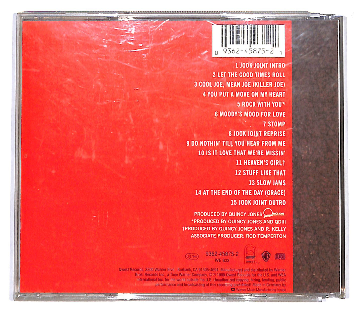 EBOND Quincy Jones - Q's Jook Joint CD CD138522