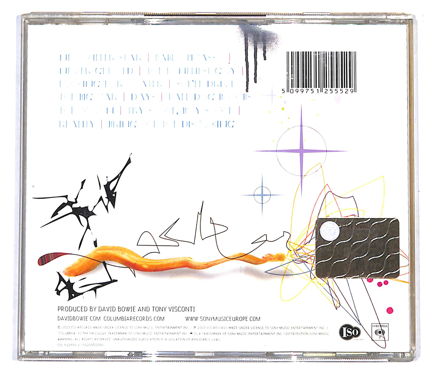 EBOND David Bowie - Reality CD CD138526