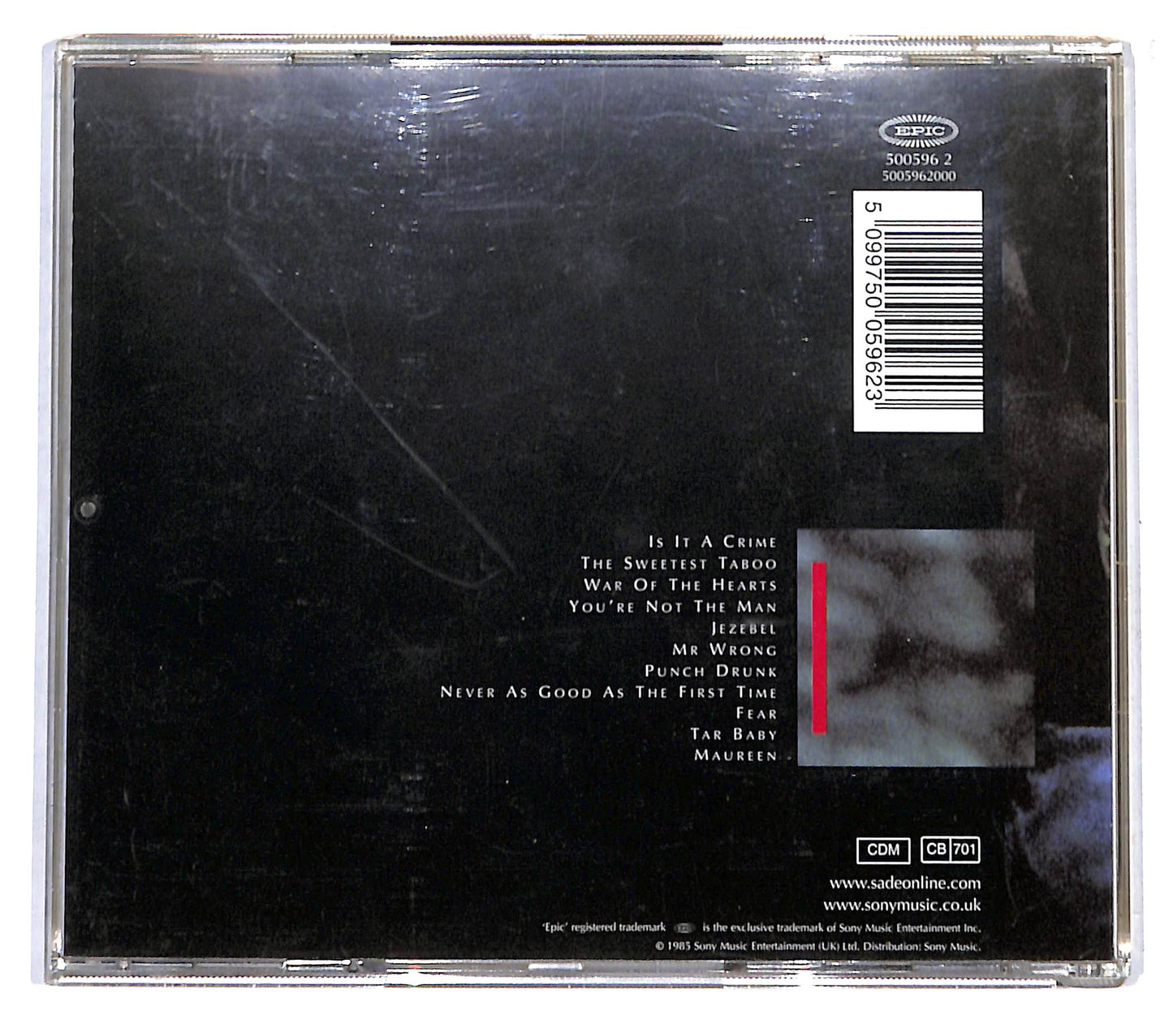EBOND Sade - Promise CD CD138529
