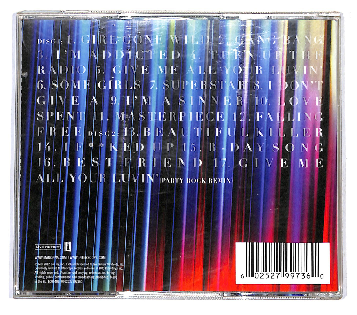 EBOND Madonna - MDNA CD CD138530