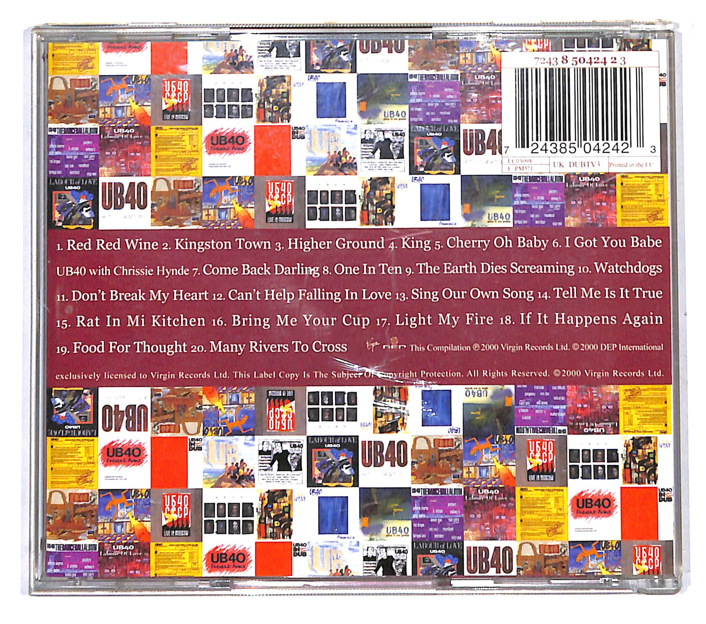 EBOND UB40 - The Very Best Of UB40 1980 - 2000 CD CD138532