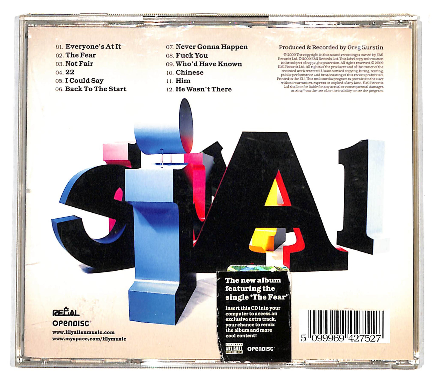 EBOND Lily Allen - It's Not Me, It's You CD CD138539