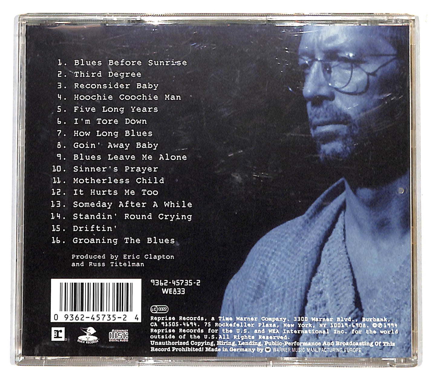 EBOND Eric Clapton - From The Cradle CD CD138542