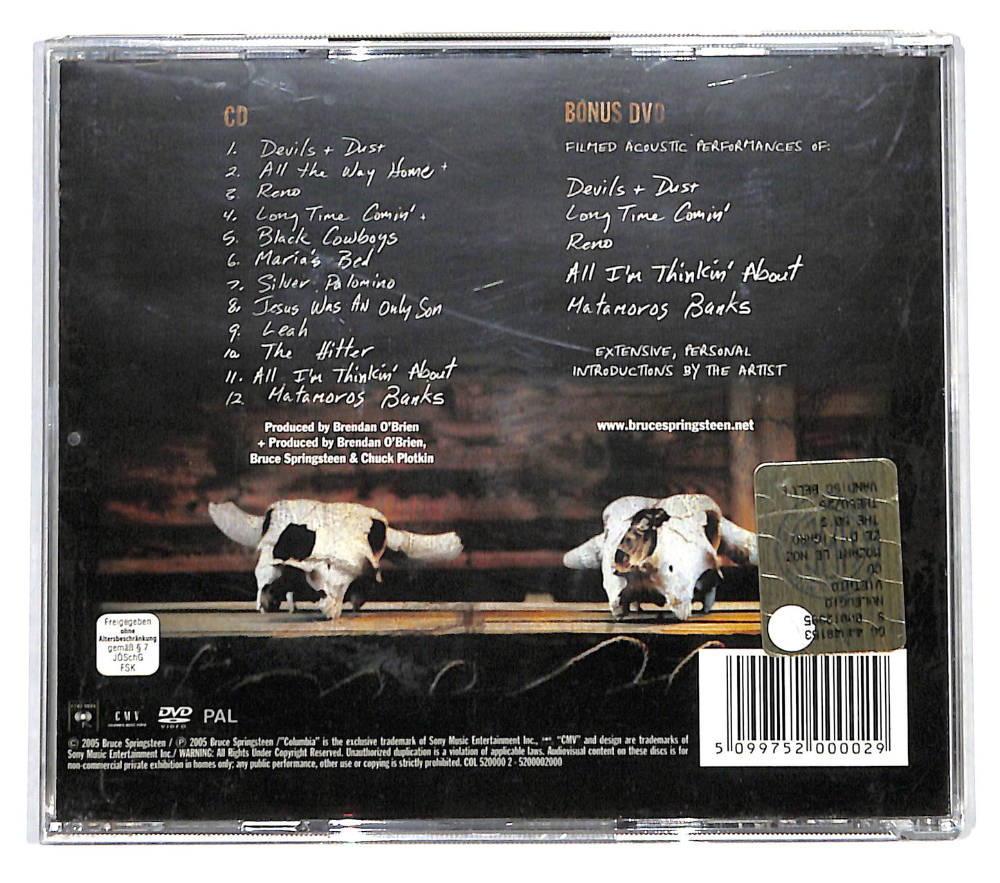 EBOND Bruce Springsteen - Devils & Dust CD CD138546