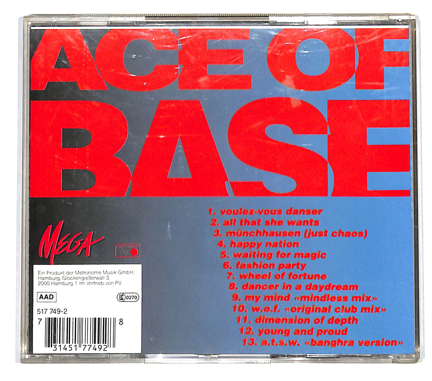 EBOND Ace Of Base - Happy Nation CD CD138603