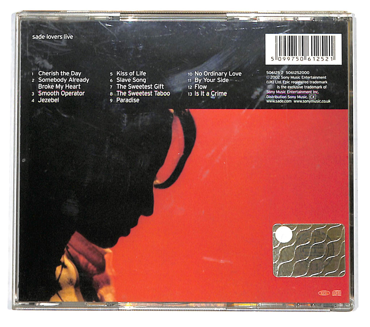 EBOND Sade - Lovers Live CD CD138604