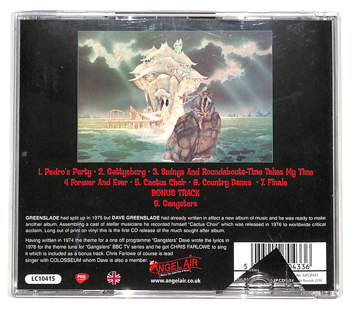 EBOND Dave Greenslade - Cactus Choir CD CD138646