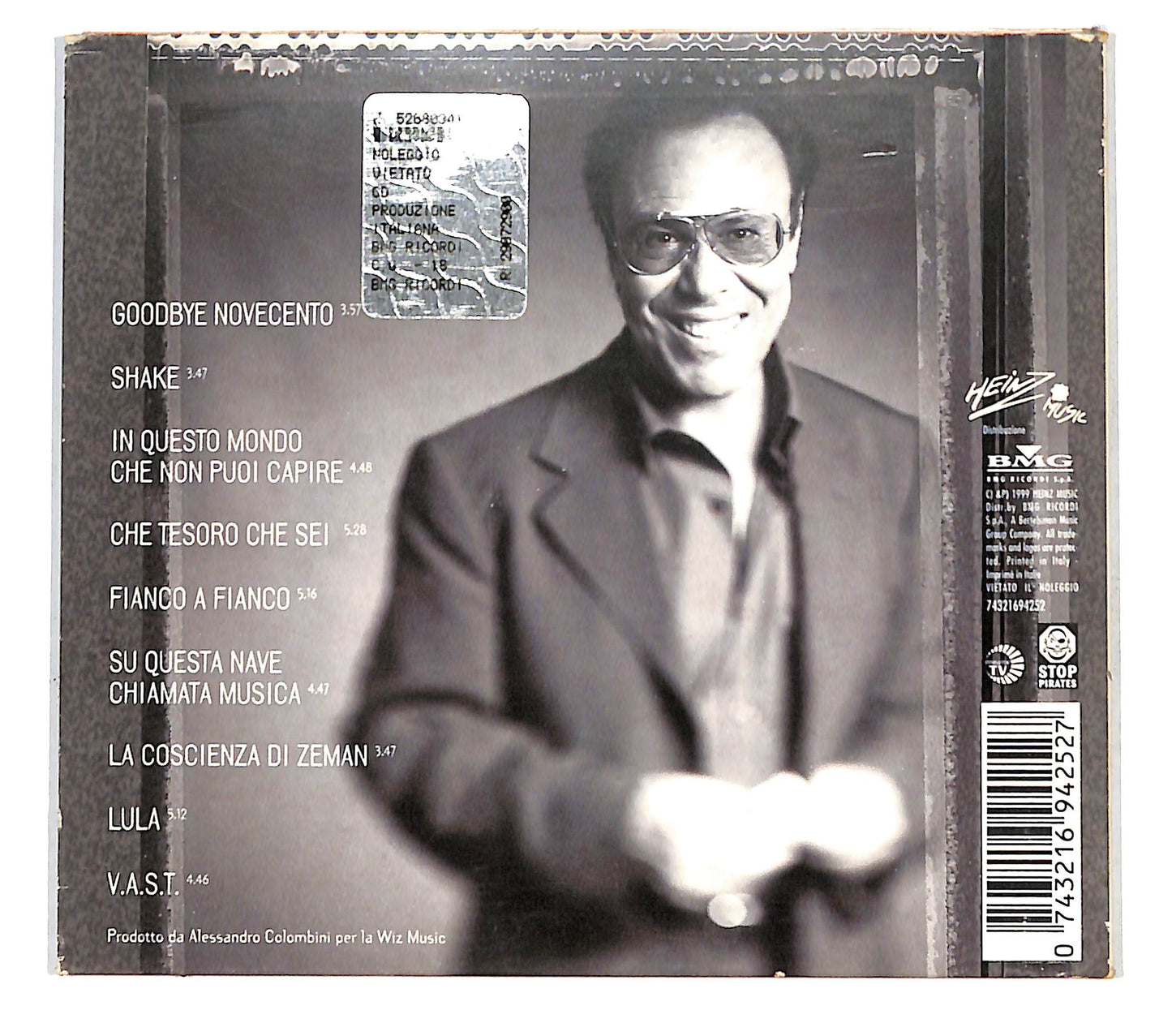 EBOND Antonello Venditti - Goodbye N9vecento DIGIPACK CD CD138742