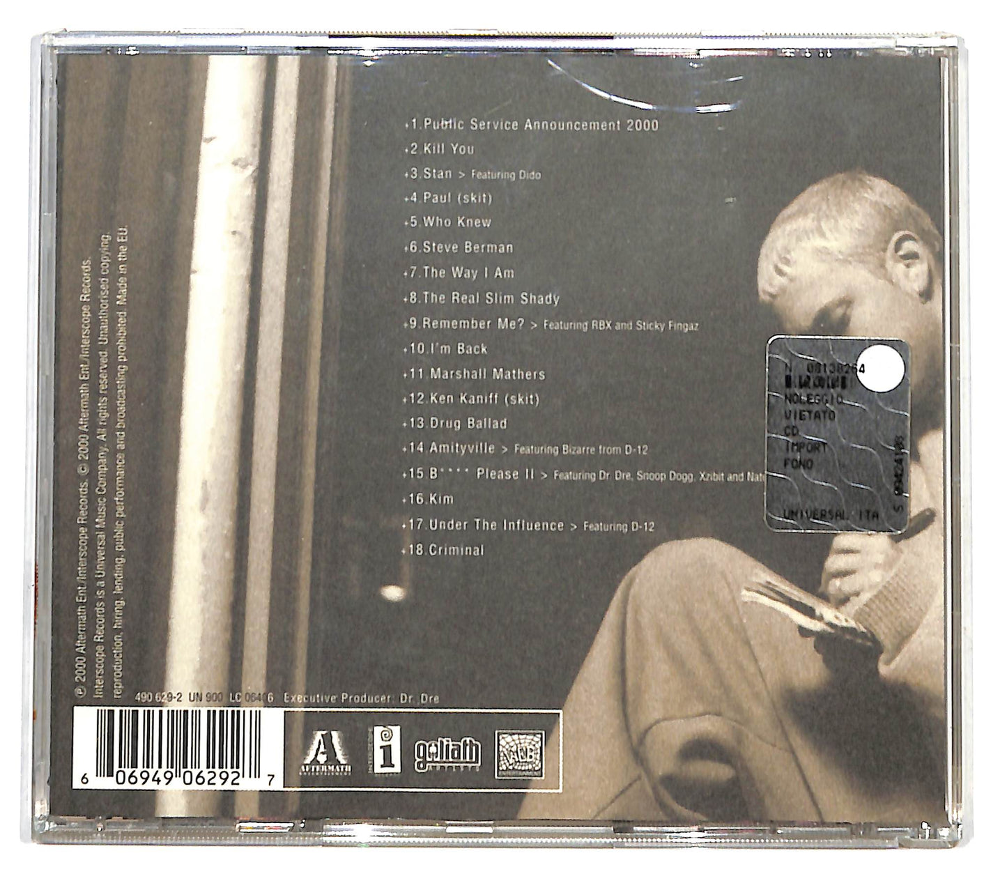 EBOND Eminem - The Marshall Mathers LP CD CD138749