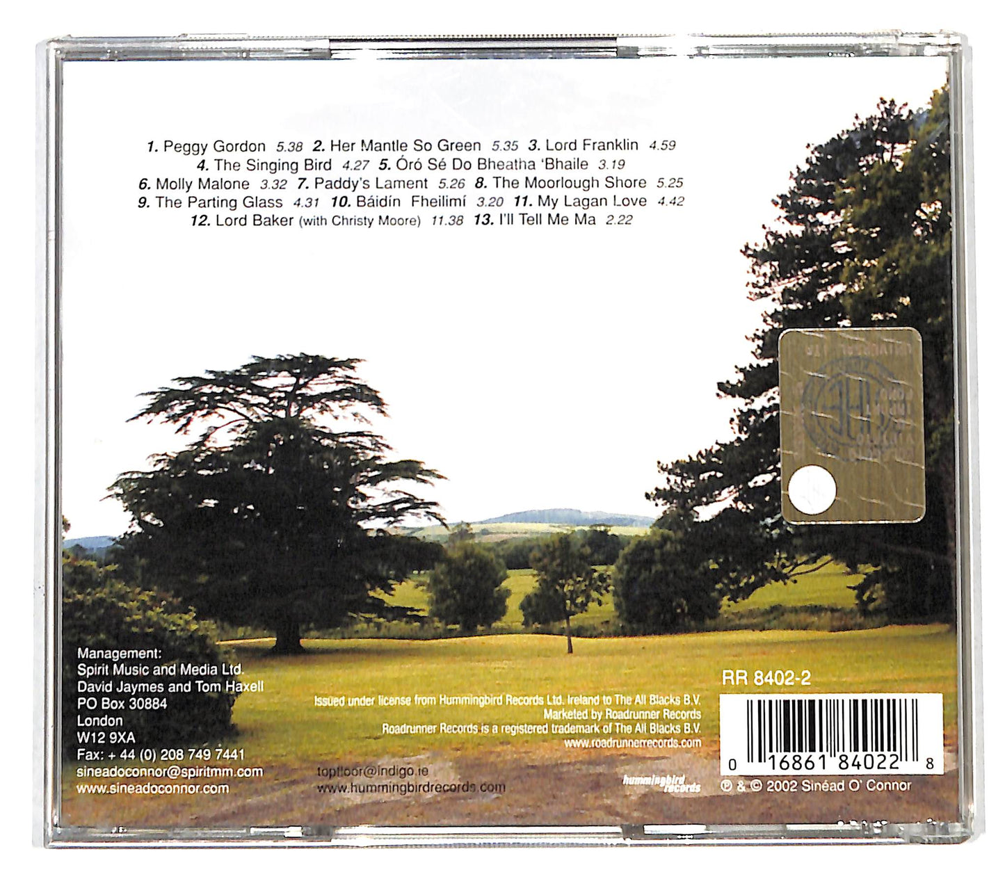 EBOND Sinead O'Connor - Sean-Nos Nua CD CD138824
