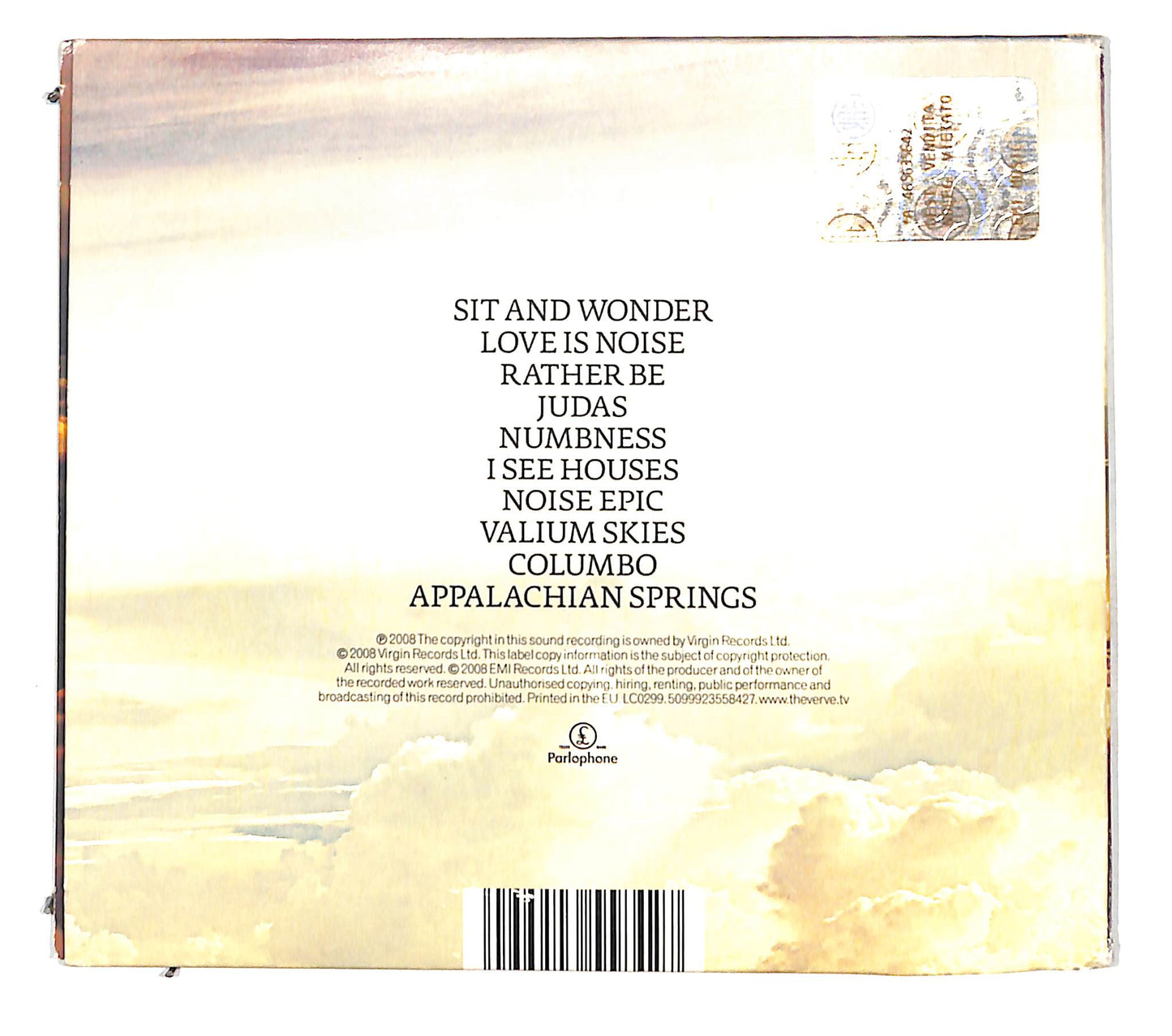 EBOND The Verve - Forth DIGIPACK CD CD138836