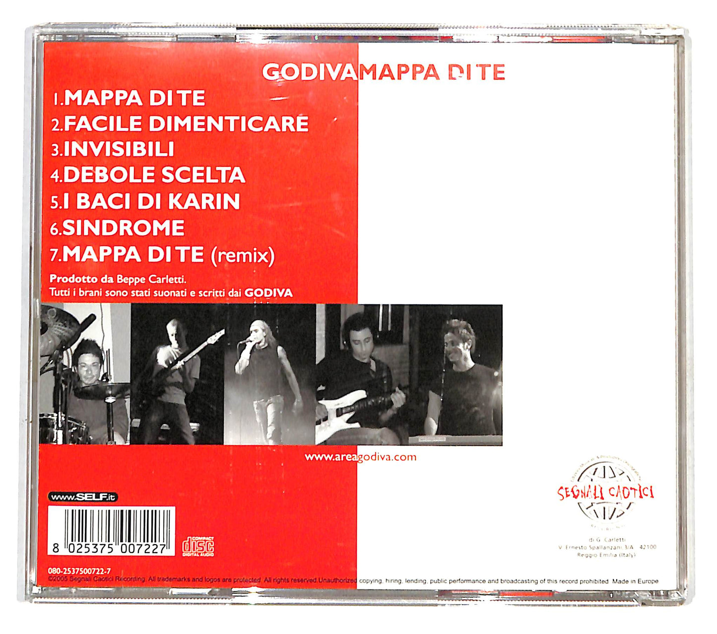 EBOND Godiva - Mappa Di Te CD CD138959