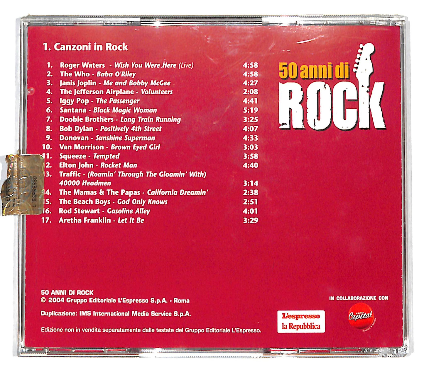 EBOND Various - Canzoni In Rock CD CD139031