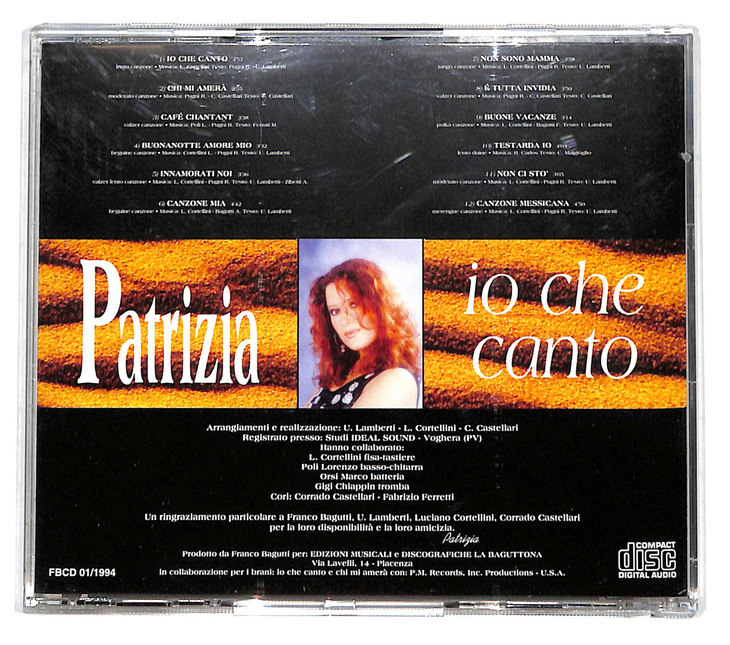 EBOND Patrizia - Io Che Canto CD CD139146