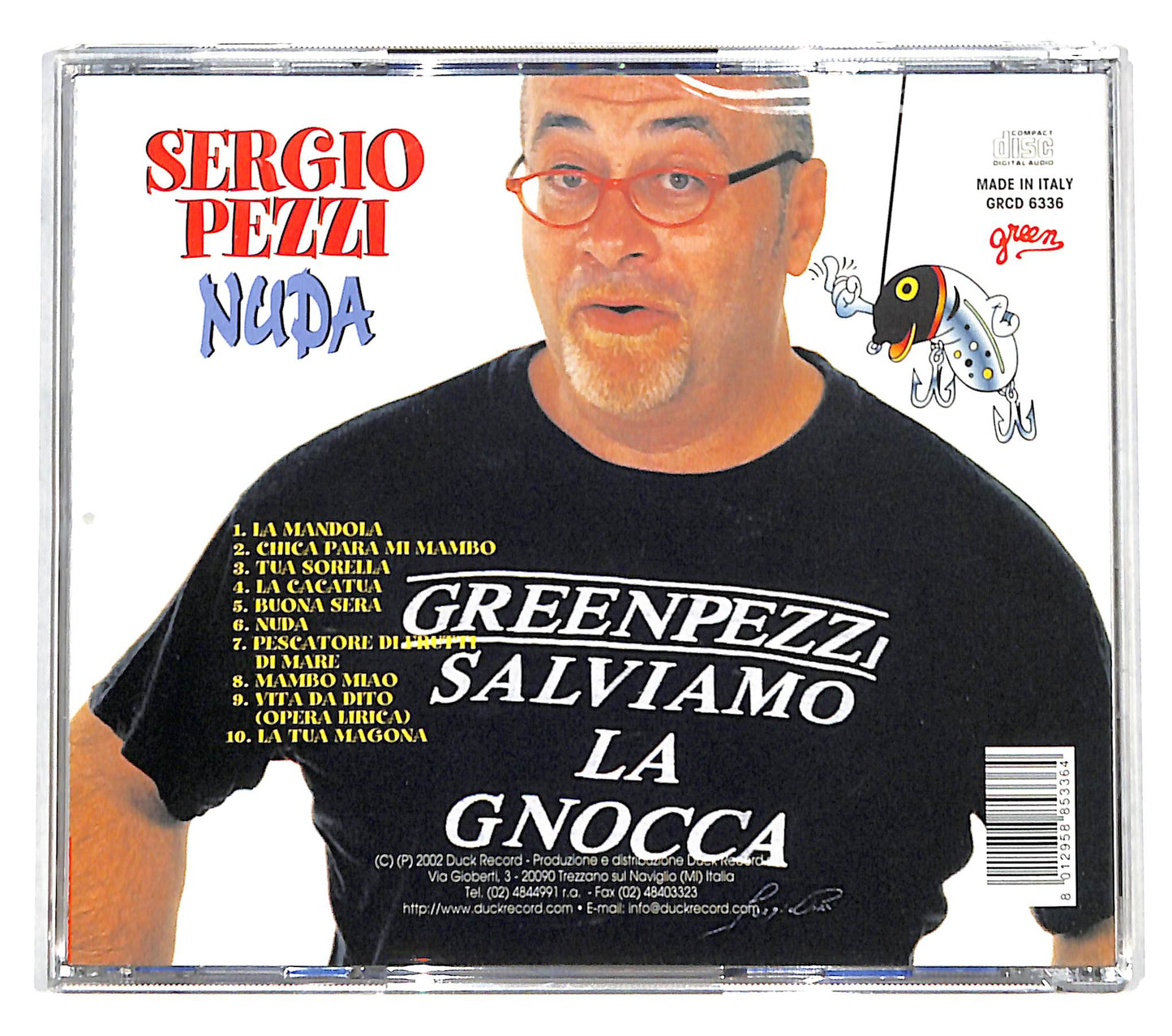 EBOND Sergio Pezzi - Nuda CD CD139148